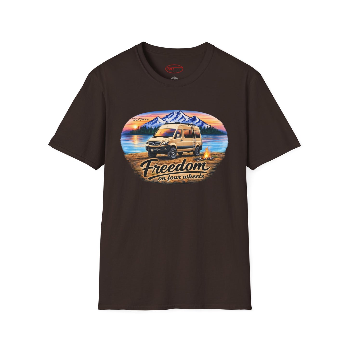 Mercedes Sprinter Van T-Shirt Freedom on Four Wheels