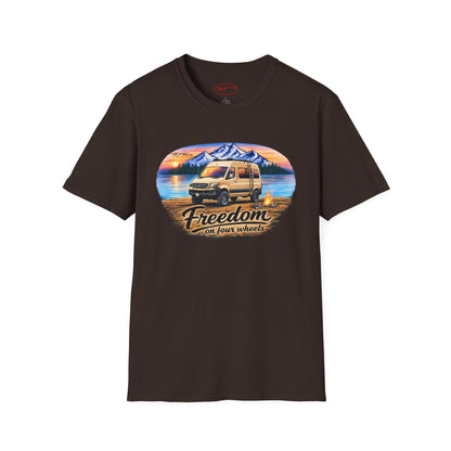 Mercedes Sprinter Van T-Shirt Freedom on Four Wheels
