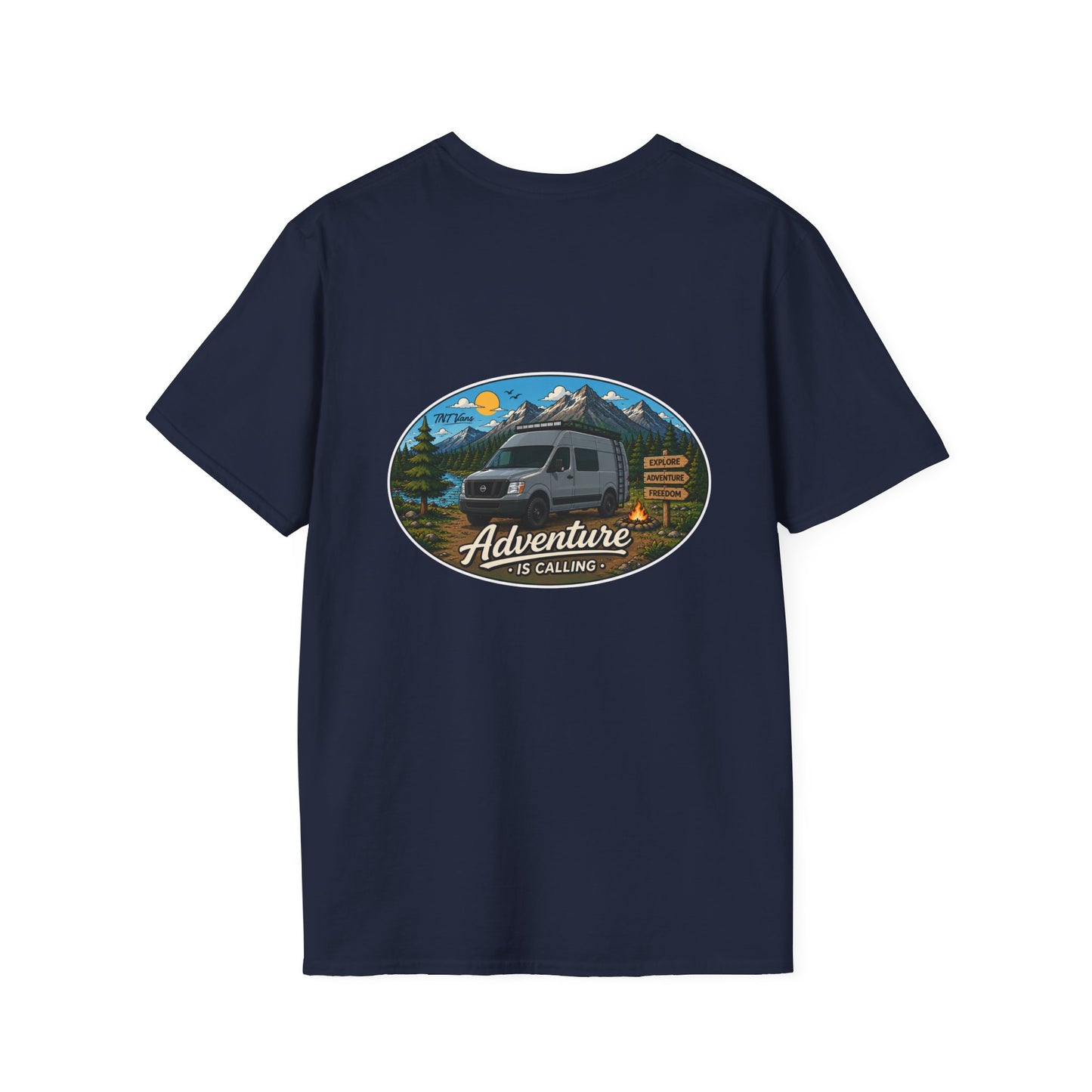 Nissan NV Merchandise Adventure is Calling Unisex Softstyle T-Shirt
