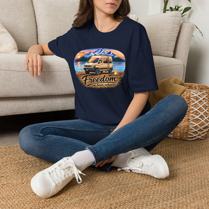 Mercedes Sprinter Van T-Shirt Freedom on Four Wheels