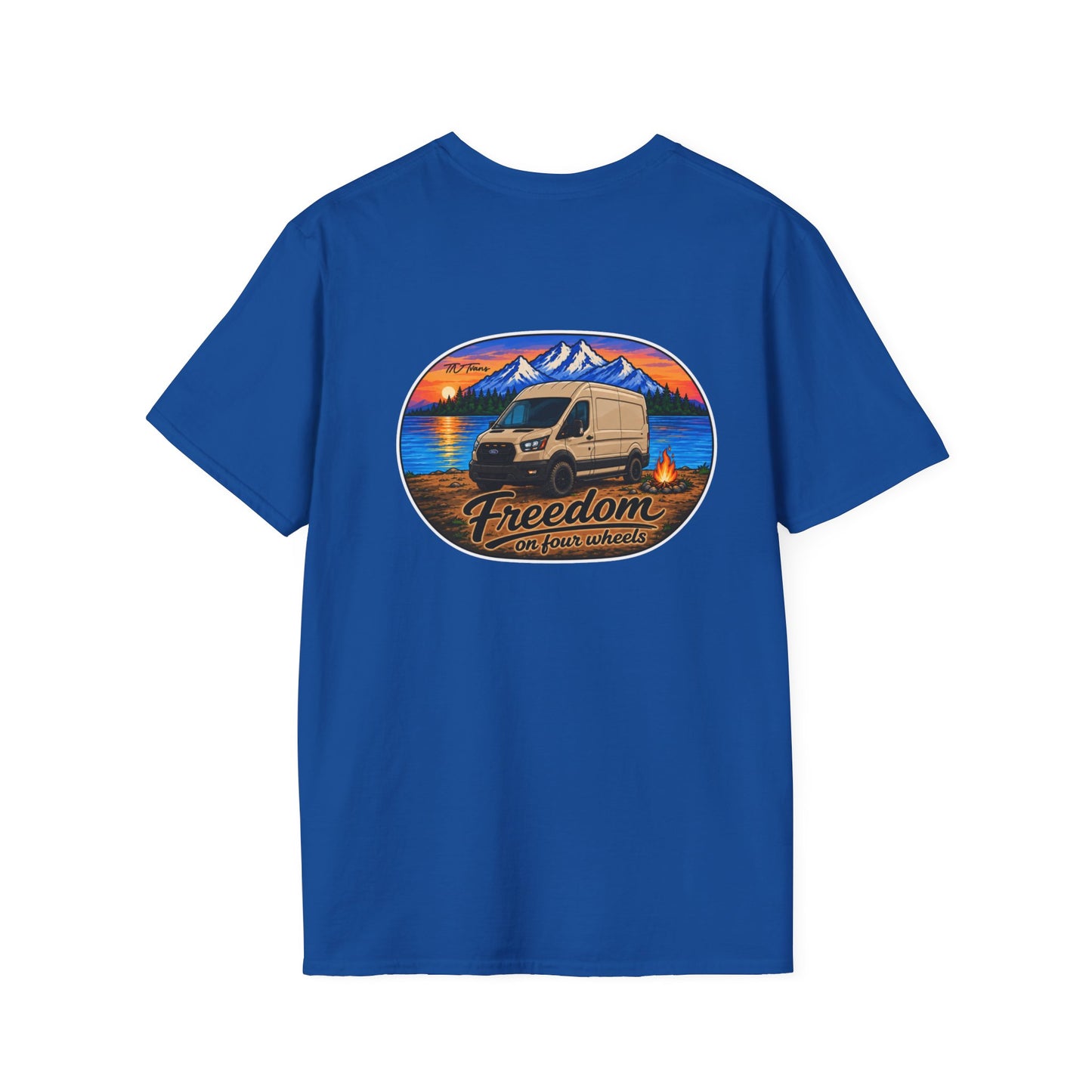 Ford Transit T-Shirt Freedom on Four Wheels