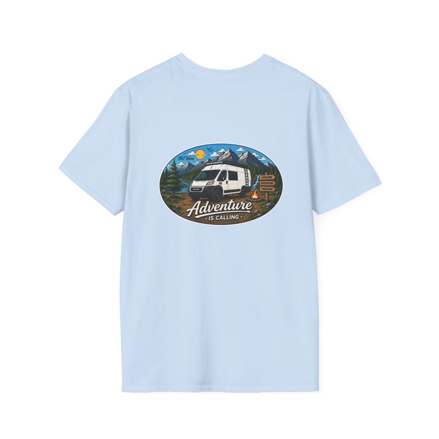 Ram ProMaster Merchandise Adventure is Calling Unisex Softstyle T-Shirt