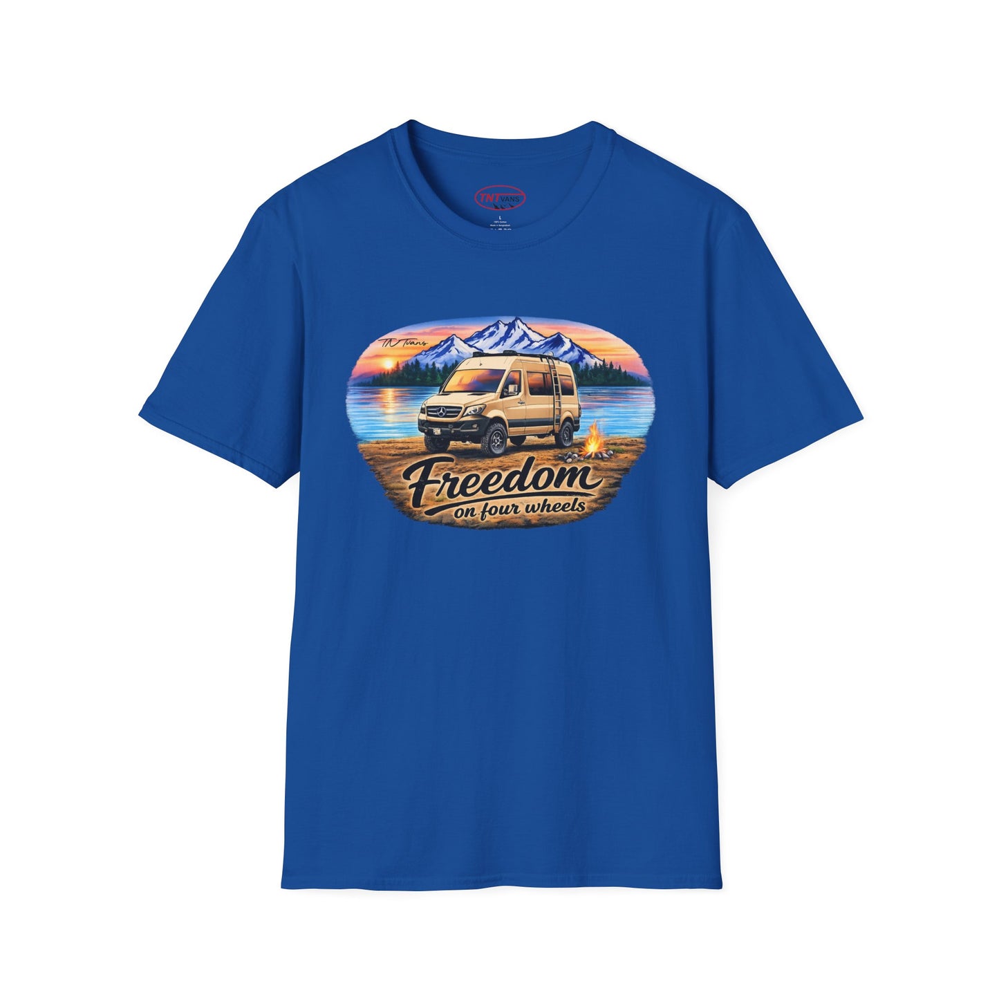 Mercedes Sprinter Van T-Shirt Freedom on Four Wheels