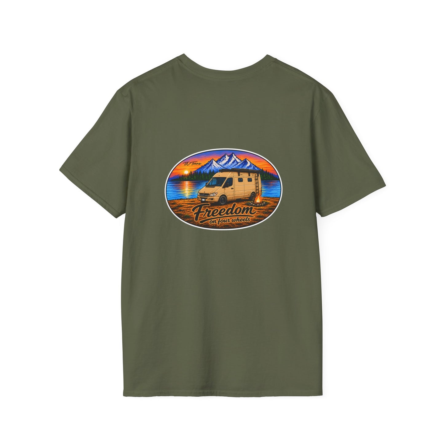 Sprinter T1N Merchandise Freedom on Four Wheels Unisex Softstyle T-Shirt