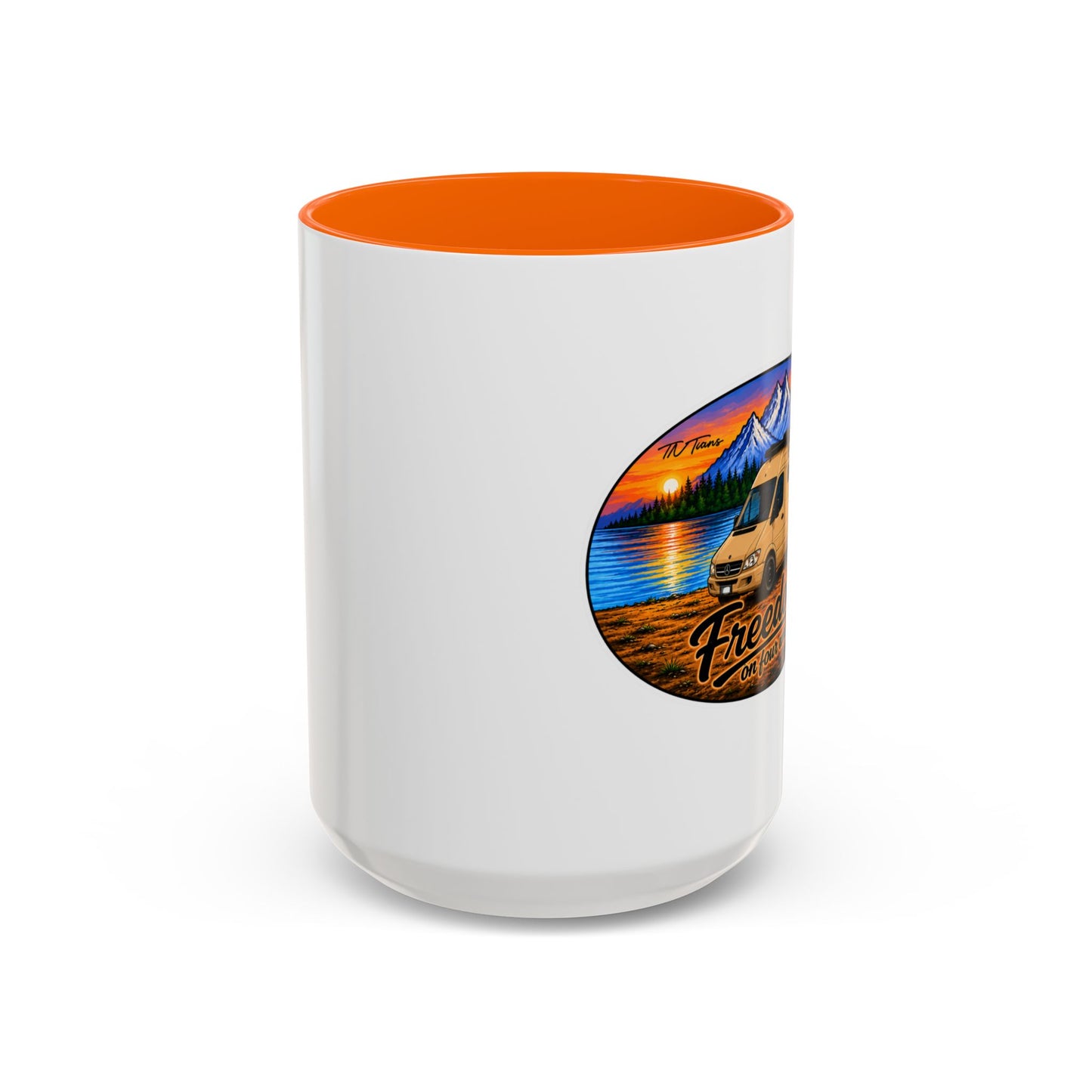 Sprinter T1N Freedom on Four Wheels Accent Coffee Mug (11, 15oz)