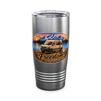 Mercedes Sprinter Freedom on Four Wheels Ringneck Tumbler, 20oz