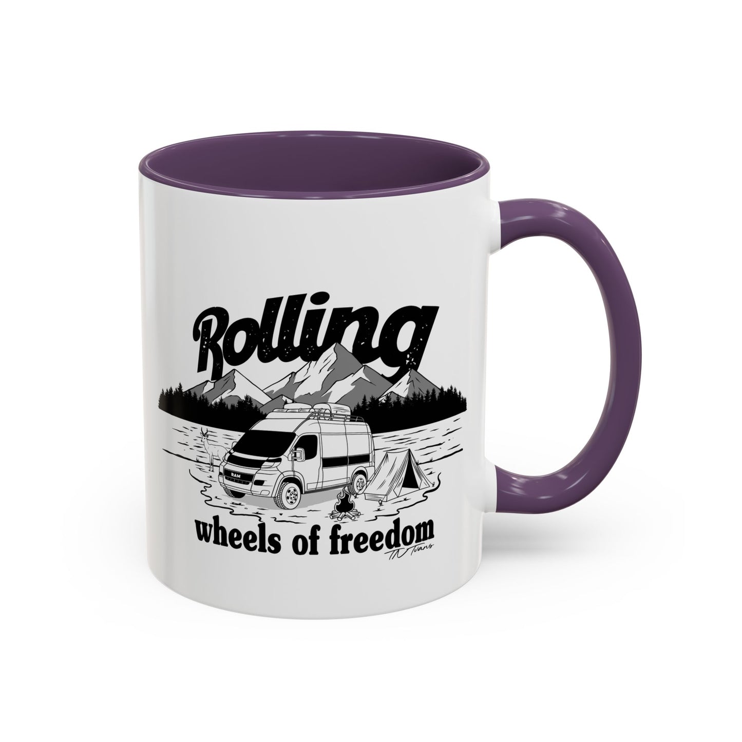 Ram ProMaster Wheels of Freedom Coffee Mug (11, 15oz)