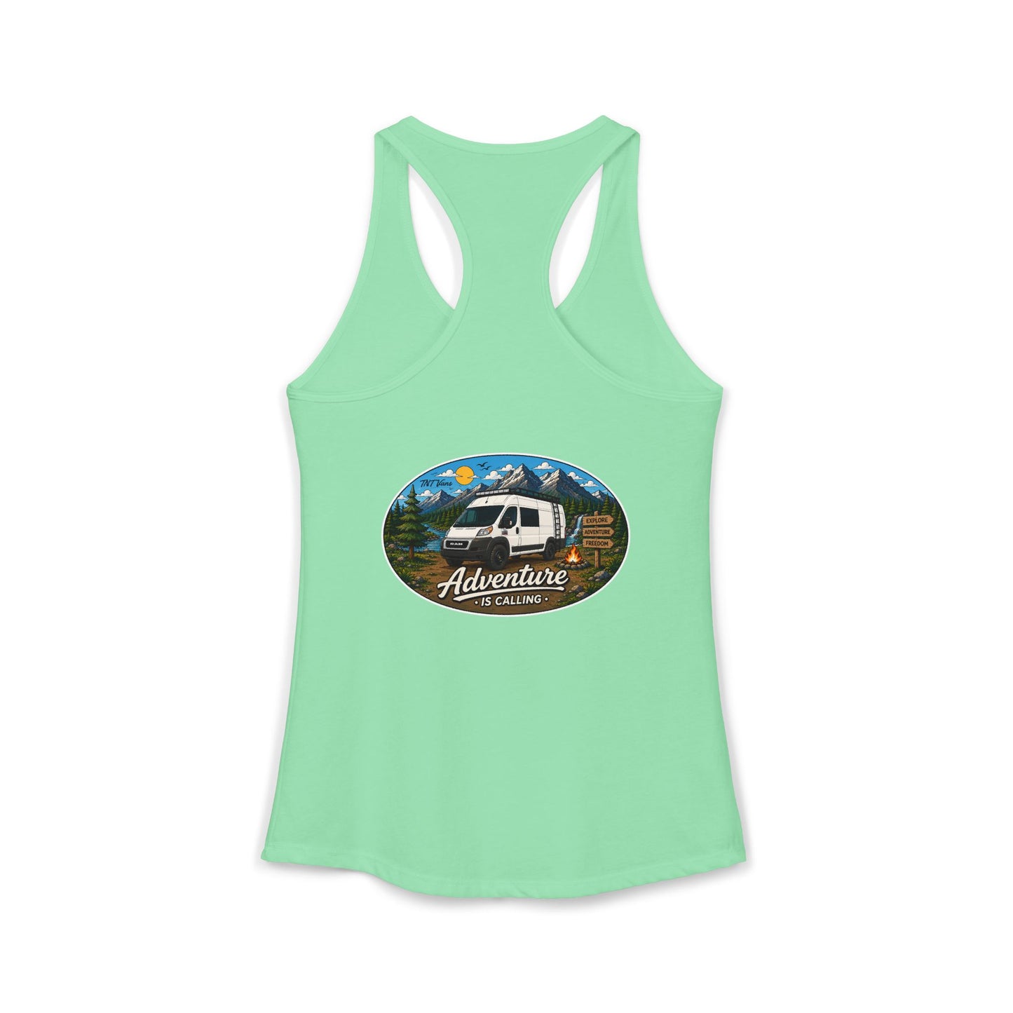 Ram ProMaster Merchandise Adventure is Calling Women's Ideal Racerback Tank