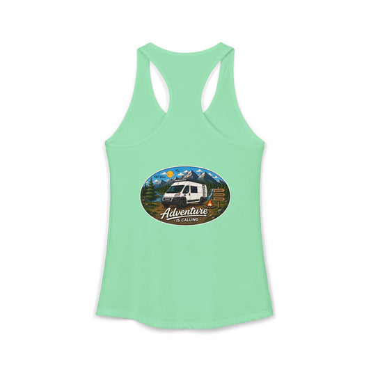 Ram ProMaster Merchandise Adventure is Calling Women's Ideal Racerback Tank