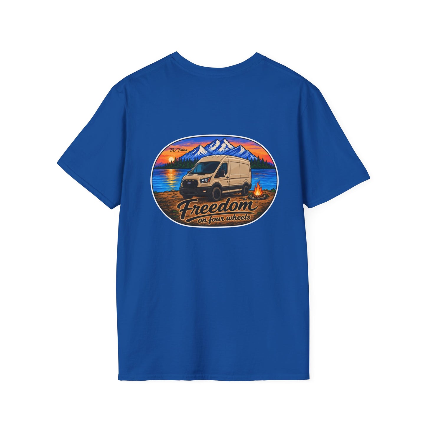 Ford Transit T-Shirt Freedom on Four Wheels