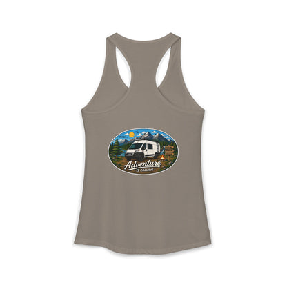 Ram ProMaster Merchandise Adventure is Calling Women's Ideal Racerback Tank