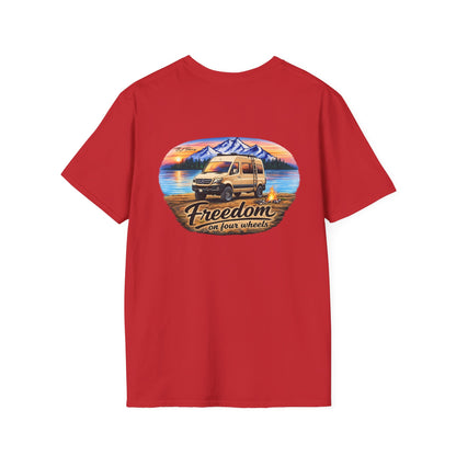 Mercedes Sprinter Van T-Shirt Freedom on Four Wheels
