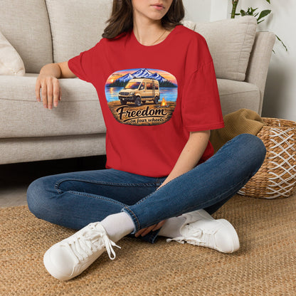 Mercedes Sprinter Van T-Shirt Freedom on Four Wheels