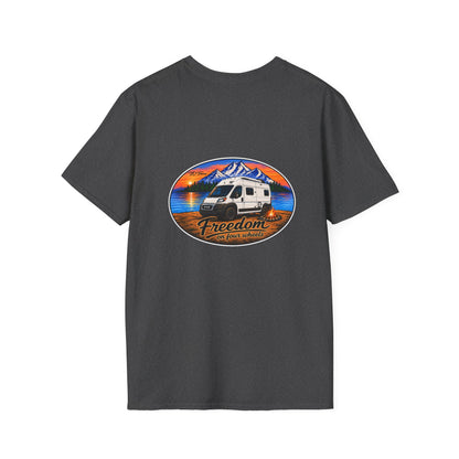 Ram ProMaster Merchandise Freedom on Four Wheels Unisex Softstyle T-Shirt
