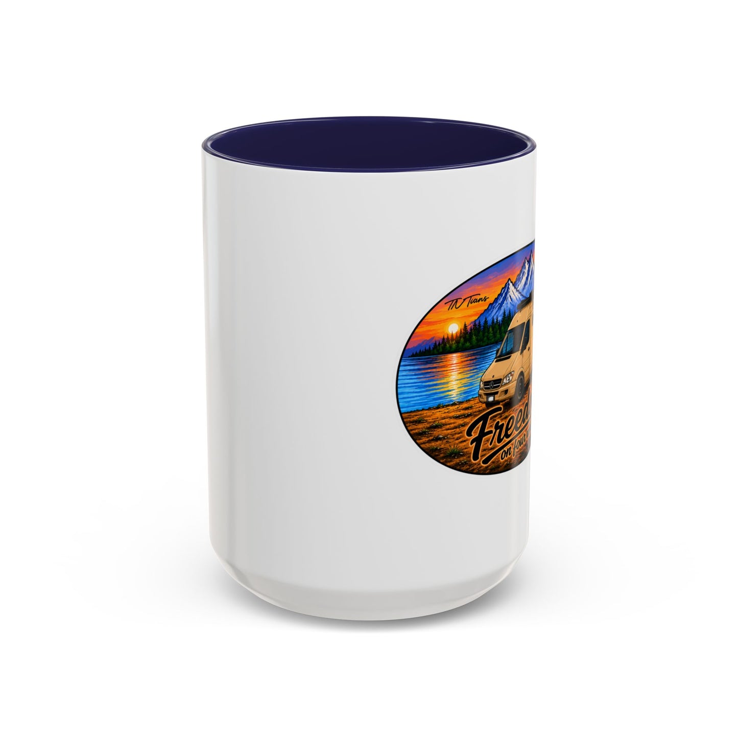 Sprinter T1N Freedom on Four Wheels Accent Coffee Mug (11, 15oz)