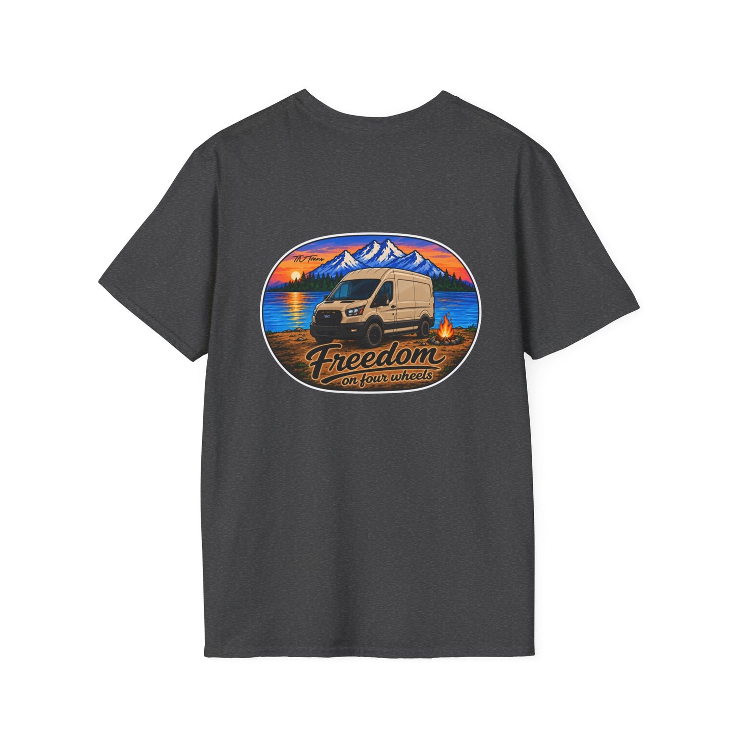 Ford Transit T-Shirt Freedom on Four Wheels