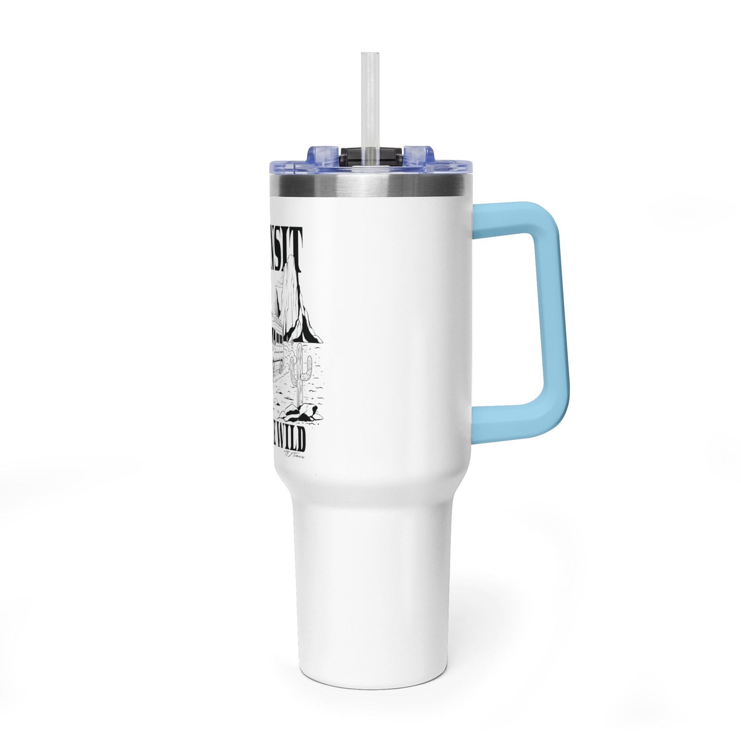Ford Transit Merchandise Into The Wild Vacuum Thermal Tumbler, 40oz