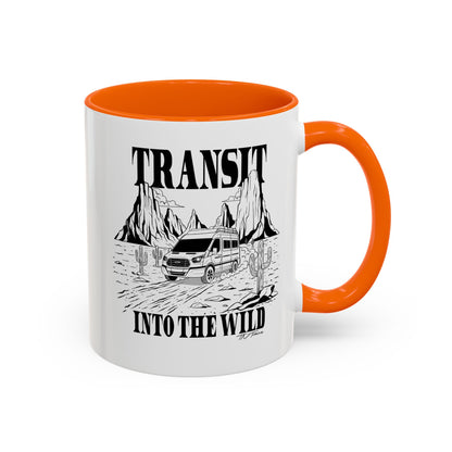Ford Transit Into the Wild Merchandise Accent Coffee Mug (11, 15oz)