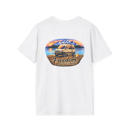 Mercedes Sprinter Van T-Shirt Freedom on Four Wheels