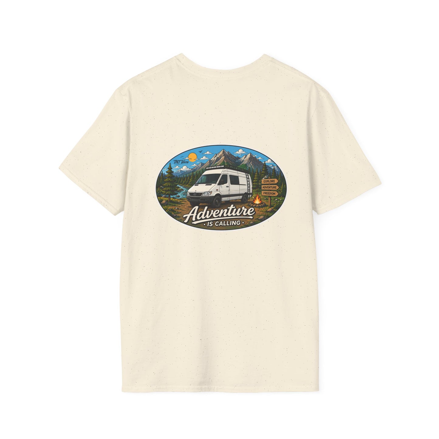 Sprinter T1N Merchandise Adventure is Calling Unisex Softstyle T-Shirt
