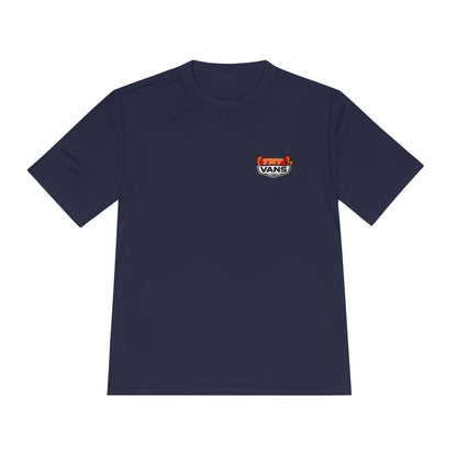 TNTvans Merchandise Built for Adventure Unisex Moisture Wicking Tee