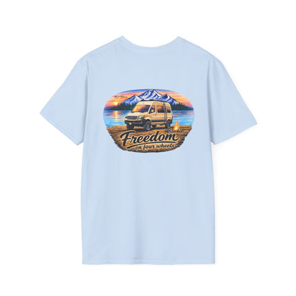Mercedes Sprinter Van T-Shirt Freedom on Four Wheels