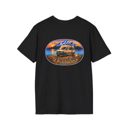 Mercedes Sprinter Freedom on Four Wheels Unisex Softstyle T-Shirt