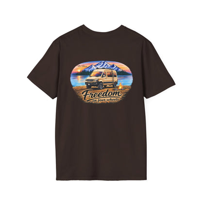 Mercedes Sprinter Van T-Shirt Freedom on Four Wheels