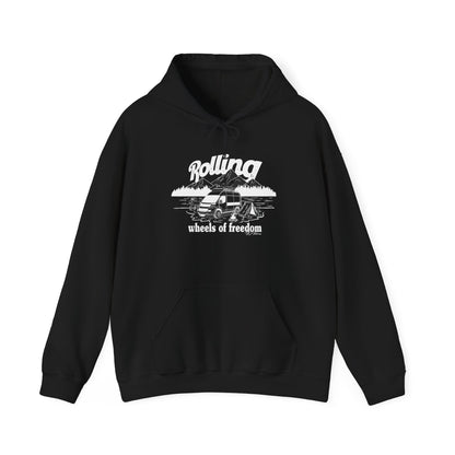 Ram ProMaster Wheels of Freedom Unisex Heavy Blend™ Hooded Sweatshirt