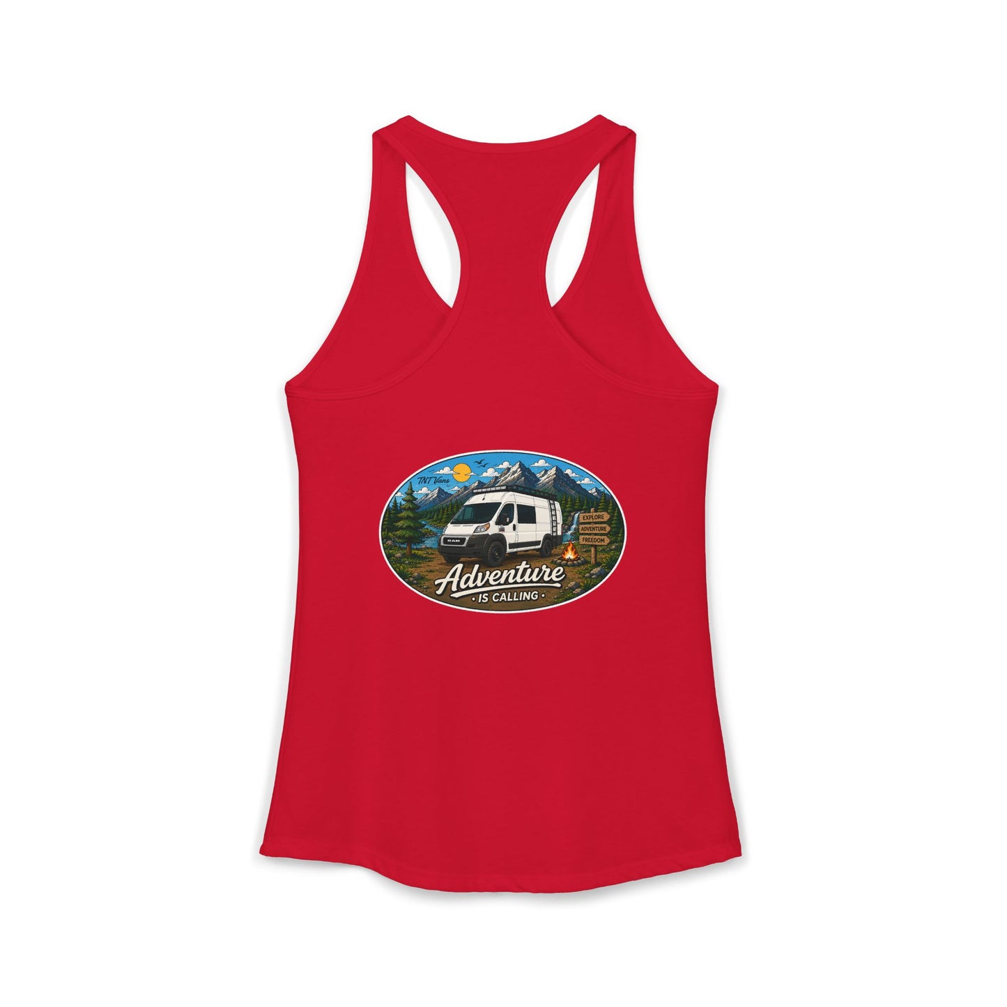 Ram ProMaster Merchandise Adventure is Calling Women's Ideal Racerback Tank