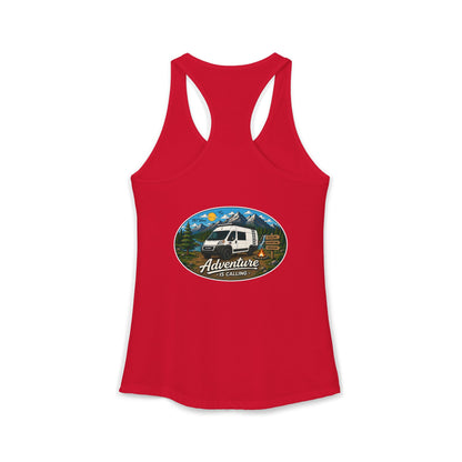 Ram ProMaster Merchandise Adventure is Calling Women's Ideal Racerback Tank