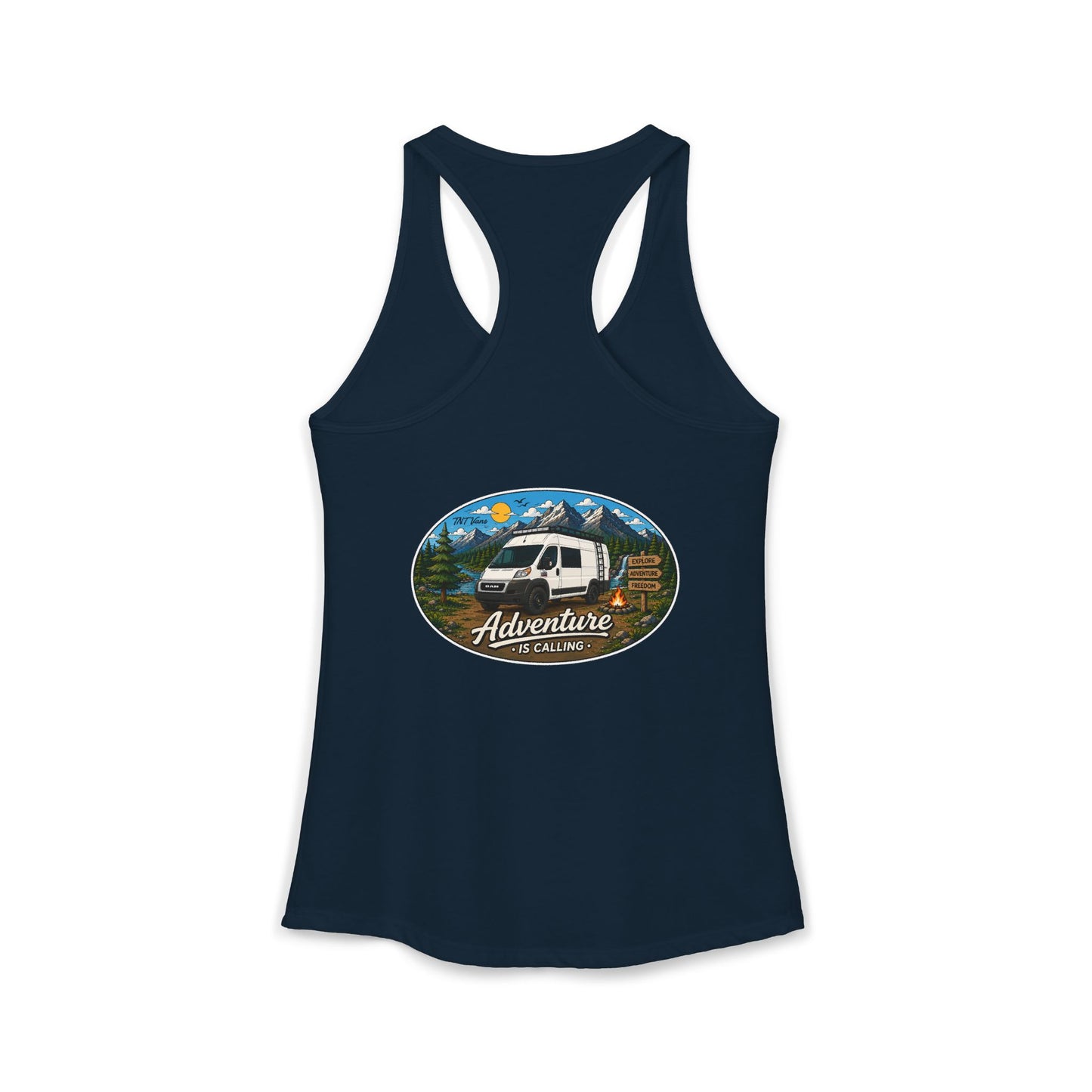 Ram ProMaster Merchandise Adventure is Calling Women's Ideal Racerback Tank