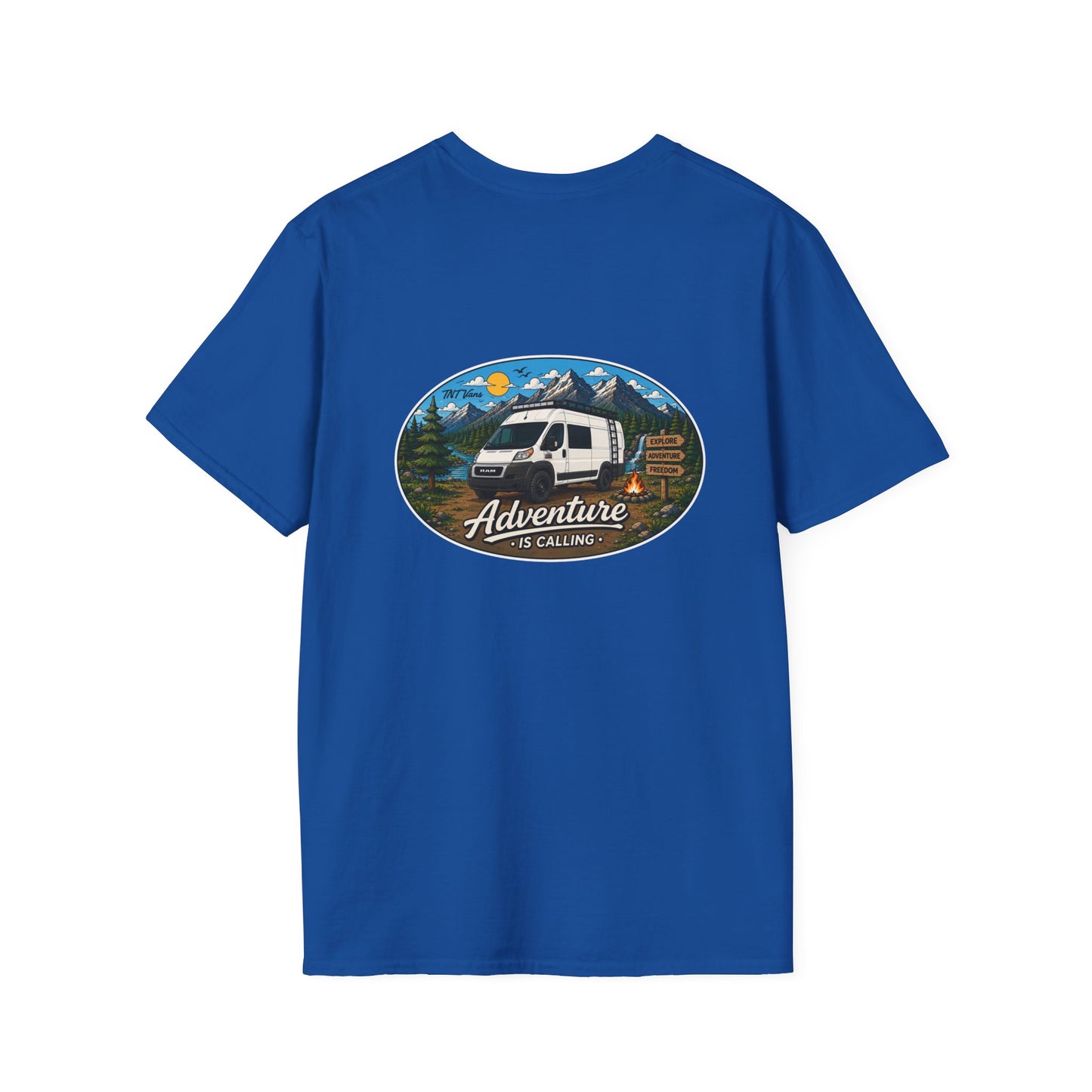 Ram ProMaster Merchandise Adventure is Calling Unisex Softstyle T-Shirt