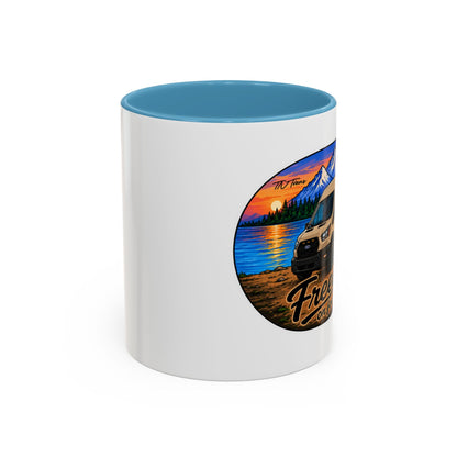 Ford Transit Freedom on Four Wheels Accent Coffee Mug (11, 15oz)