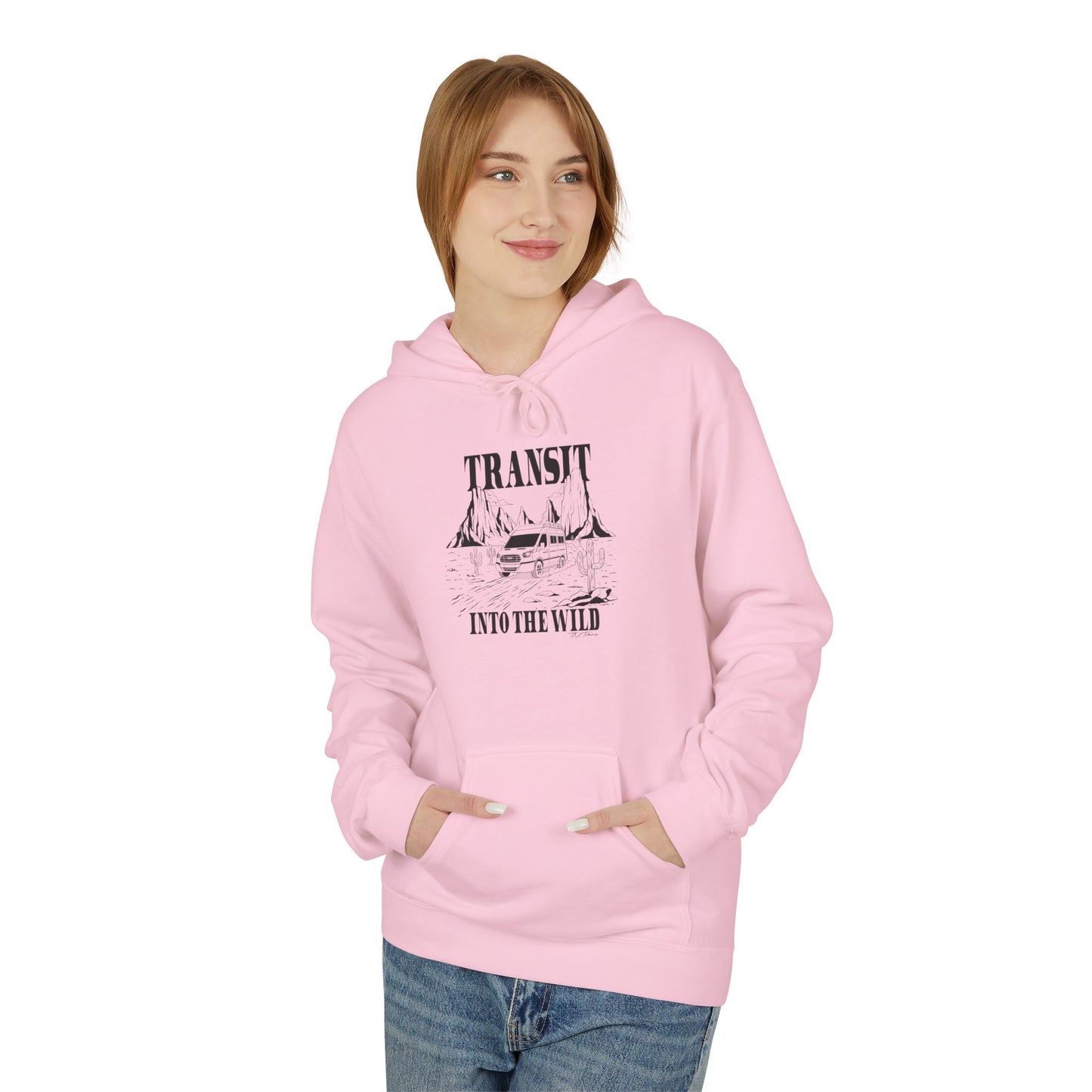 Ford Transit Merchandise Unisex Midweight Softstyle Fleece Hoodie