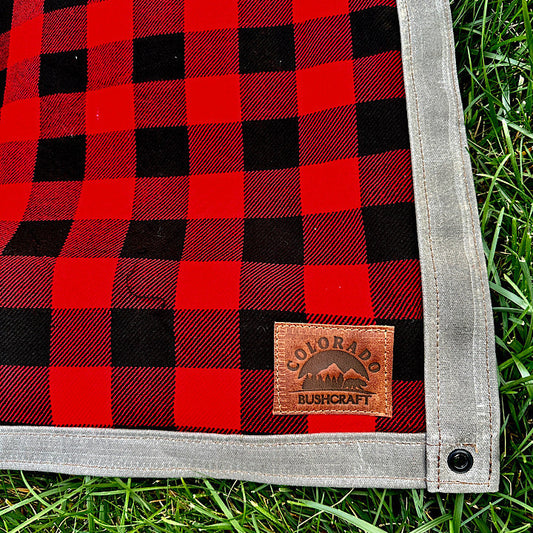 Handmade Picnic Blanket | Ground Cloth | Made in the USA