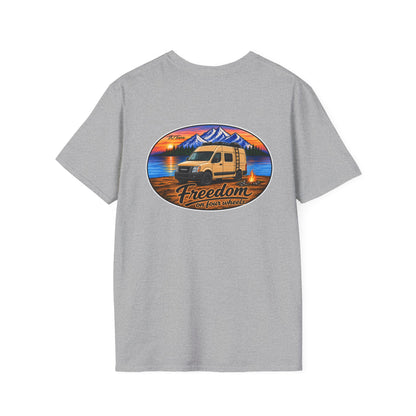 Nissan NV Freedom on Four Wheels Unisex Softstyle T-Shirt