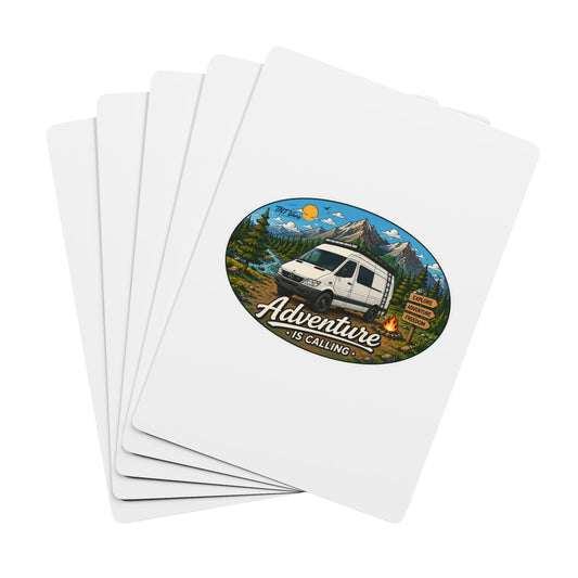 Sprinter T1N Merchandise Adventure is Calling Poker Playing Cards