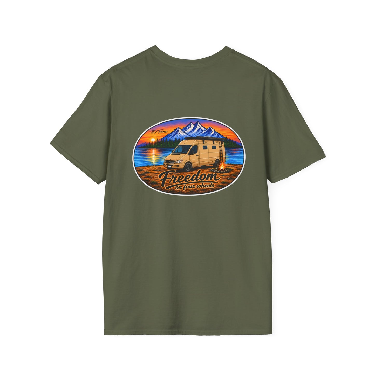 Sprinter T1N T-Shirt Freedom on Four Wheels