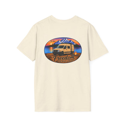 Nissan NV Freedom on Four Wheels Unisex Softstyle T-Shirt
