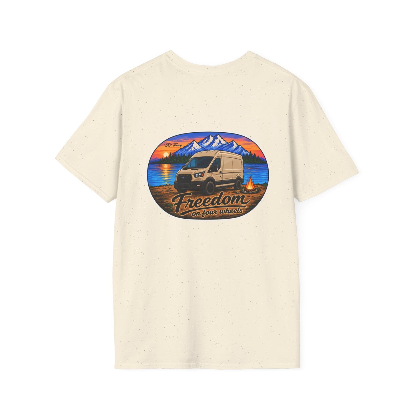Ford Transit T-Shirt Freedom on Four Wheels