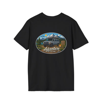 Ford Econoline Merchandise Adventure is Calling Unisex Softstyle T-Shirt