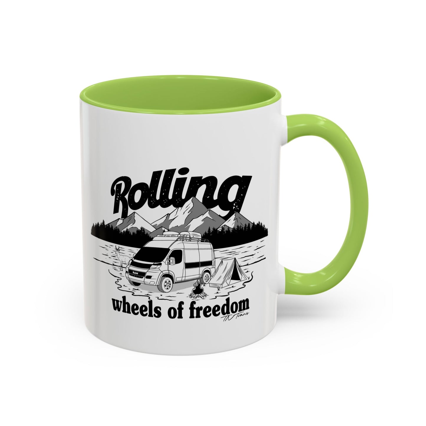 Ram ProMaster Wheels of Freedom Coffee Mug (11, 15oz)