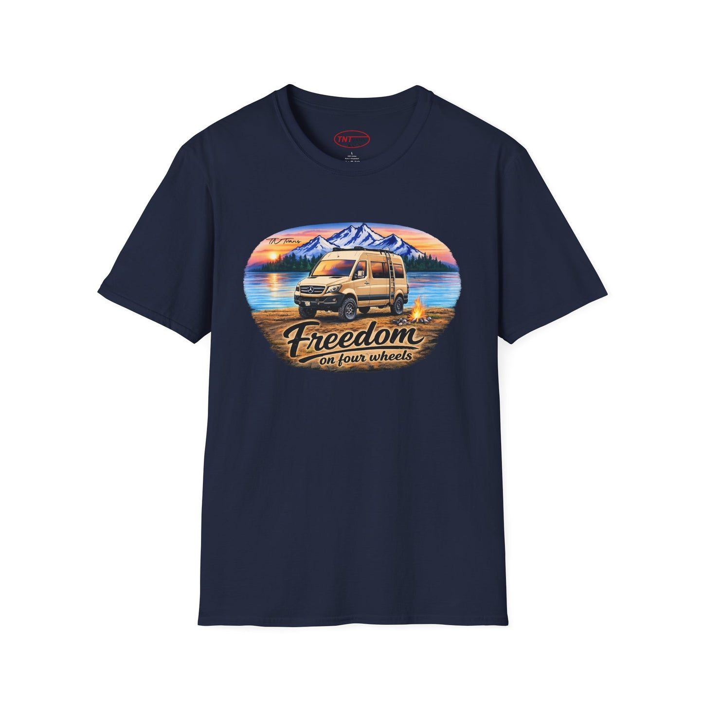 Mercedes Sprinter Van T-Shirt Freedom on Four Wheels