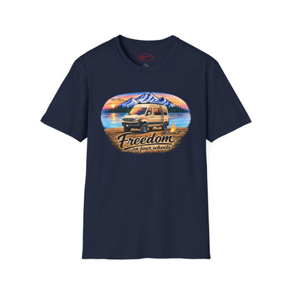 Mercedes Sprinter Van T-Shirt Freedom on Four Wheels