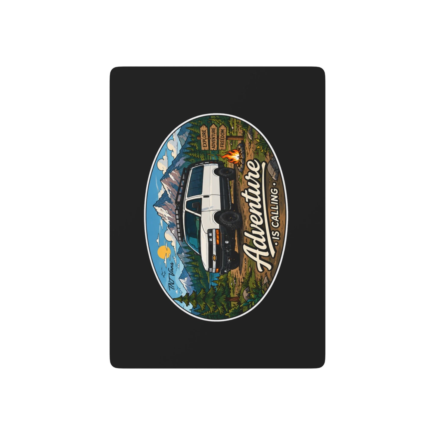 Chevy Express Merchandise Adventure is Calling Poker Playing Cards