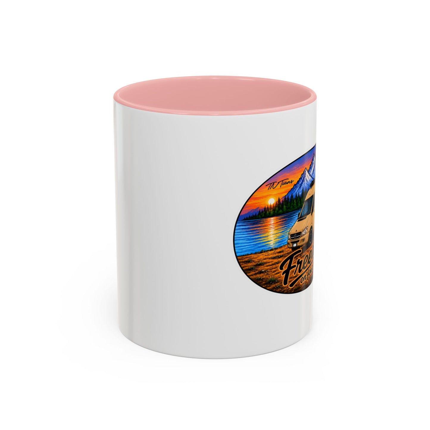 Sprinter T1N Freedom on Four Wheels Accent Coffee Mug (11, 15oz)