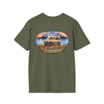 Mercedes Sprinter Van T-Shirt Freedom on Four Wheels