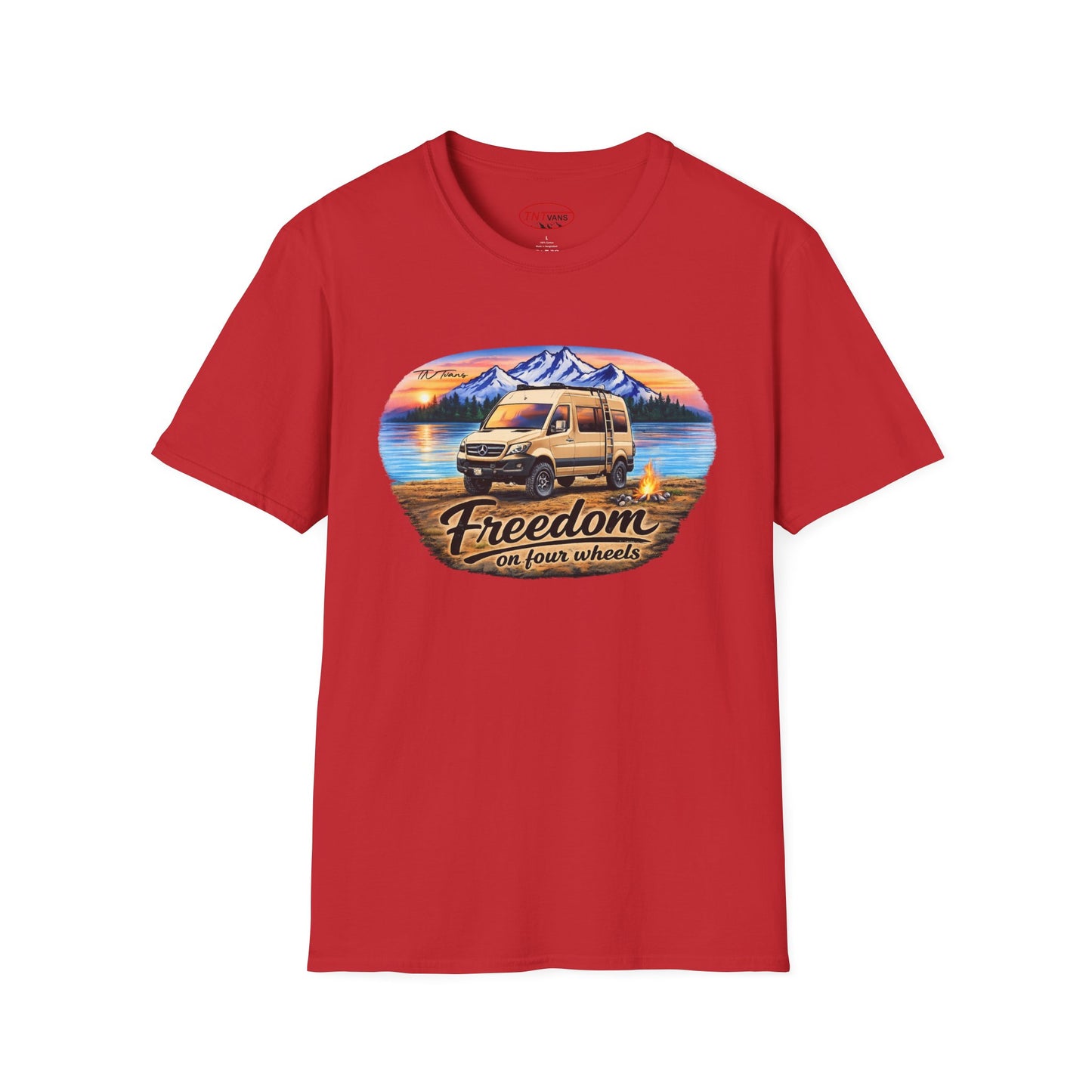 Mercedes Sprinter Van T-Shirt Freedom on Four Wheels