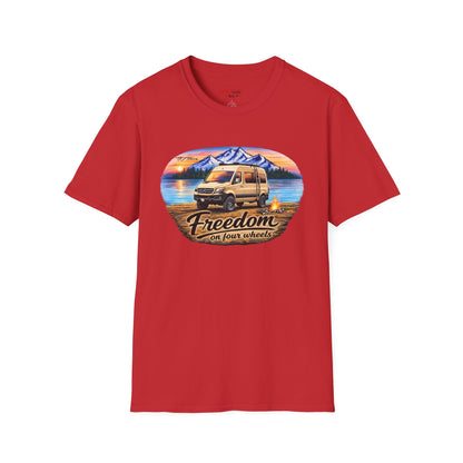 Mercedes Sprinter Van T-Shirt Freedom on Four Wheels
